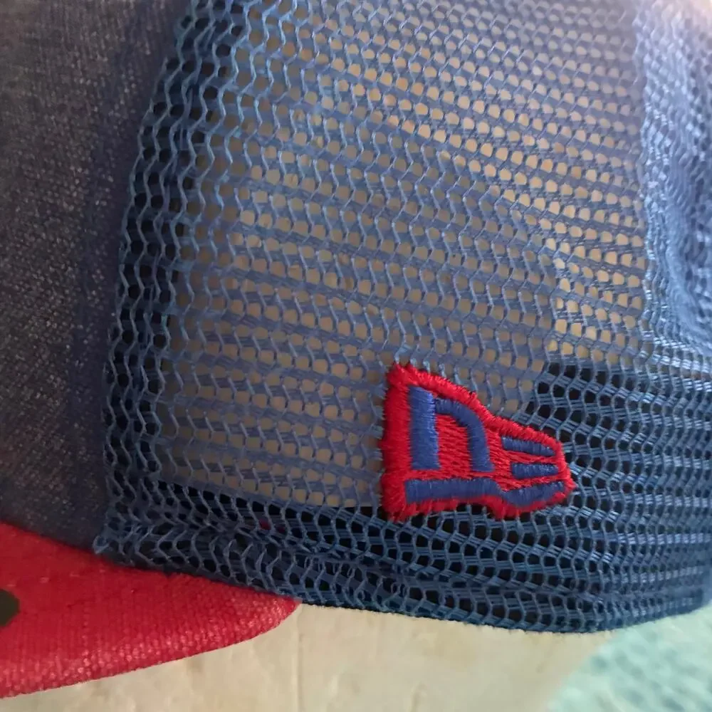 New Era New York Giants 9FIFTY Snapback Hat NFL Team Headwear Trucker Cap NWT - Picture 5 of 11